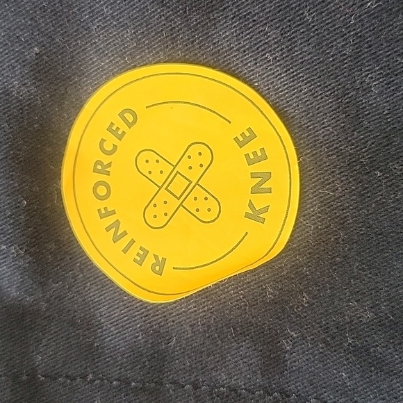 Cat & Jack Girl Navy Straight Reinforced Knee Adjustable Waist Pants Size 10 NWT - Picture 4 of 8